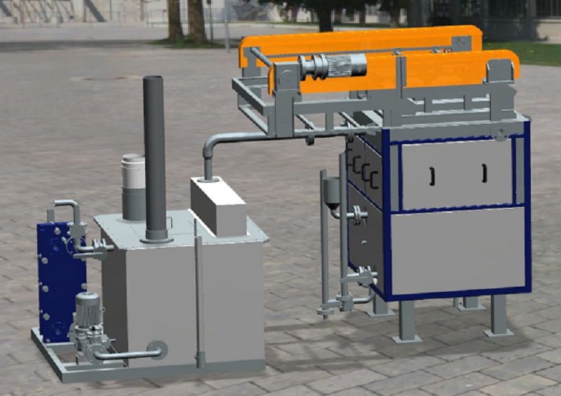 模具碱洗槽碱气回收利用系统